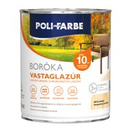 POLI-FARBE BORÓKA OLDÓSZERES VASTAGLAZÚR 0,75L LB01 SZÍNTELEN