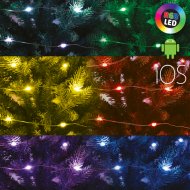 SOMOGYI CHRISTMAS LIGHTING FÉNYFÜZÉR SMART BELTÉRI 100 RGB LED 29 ÜZEMMÓD