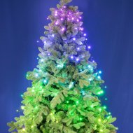 SOMOGYI CHRISTMAS LIGHTING FÉNYFÜZÉR ISPARKLE APPLIKÁCIÓVAL VEZÉRELHETŐ, 144RGB LED, 8X1,8M