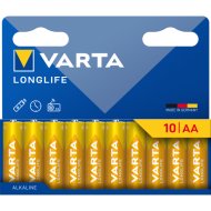 VARTA LONGLIFE ALKÁLI CERUZA ELEM AA LR06 10DB/CSOMAG