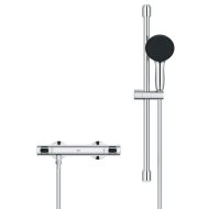 GROHE QUICKFIX PRECISIONFLOW 110 ZUHANYSZETT RÚDDAL 175CM GÉGECSŐ TERMOSZTÁTOS CSAPTELEP