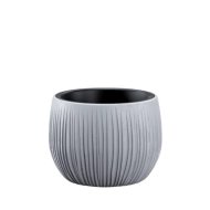 PROSPERPLAST VIRÁGCSERÉP FÜGGESZTHETŐ BOWL 2IN1 MŰANYAG, 14,4 CM, BETON HATÁSÚ