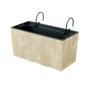 PROSPERPLAST BALKONLÁDA URBI CASE 600, MŰANYAG 18X19.5X58CM, BETON HATÁSÚ