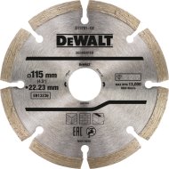 DEWALT GYÉMÁNT VÁGÓTÁRCSA 115X22,2MM SZEGMENTÁLT