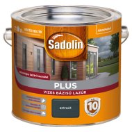 SADOLIN PLUS VASTAGLAZÚR 2,5L VIZES BÁZISÚ, ANTRACIT