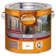 SADOLIN PLUS VASTAGLAZÚR 2,5L VIZES BÁZISÚ, FEHÉR