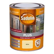 SADOLIN PLUS VASTAGLAZÚR 0,75L VIZES BÁZISÚ, KŐRIS