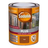 SADOLIN PLUS VASTAGLAZÚR 0,75L VIZES BÁZISÚ, TEAK