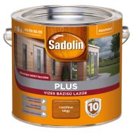 SADOLIN PLUS VASTAGLAZÚR 2,5L VIZES BÁZISÚ, RUSZTIKUS TÖLGY