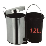 ARTEX BINTY PEDÁLOS SZEMETES INOX 12L