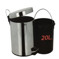 ARTEX BINTY PEDÁLOS SZEMETES INOX 20L