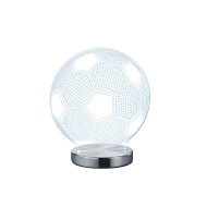 REALITY BALL LED 3D DEKOR ASZTALI LÁMPA 7W 400LM 3000+4000+6500K IP20 21,5X20X12CM LABDA