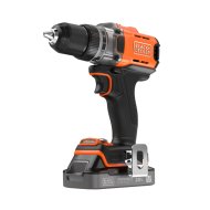 BLACK+DECKER AKKUS ÜTVE-CSAVAROZÓ 18V KOFFERBAN 1A TÖLTŐVEL 2DB 2AH AKKUVAL