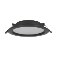 EGLO IDUN-E LED BEÉPÍTHETŐ SZPOT 12W 1360LM 3000K IP20 16,6CM FEKETE