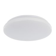 EGLO FRANIA-S LED MENNYEZETI LÁMPA 18W 1800LM 3000K IP44 31CM FEHÉR KRISTÁLY HATÁSÚ