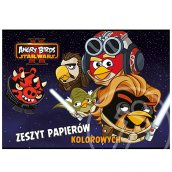 Angry Birds Star Wars színes rajztömb A/4